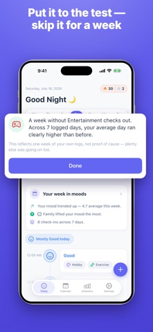 MoodKit - Mood Tracker & Diary Screenshot 4 of 7