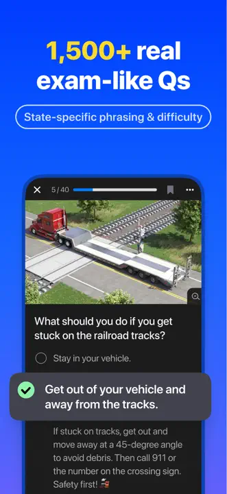 CDL Prep Practice Test Genie: Screenshot 3 von 10
