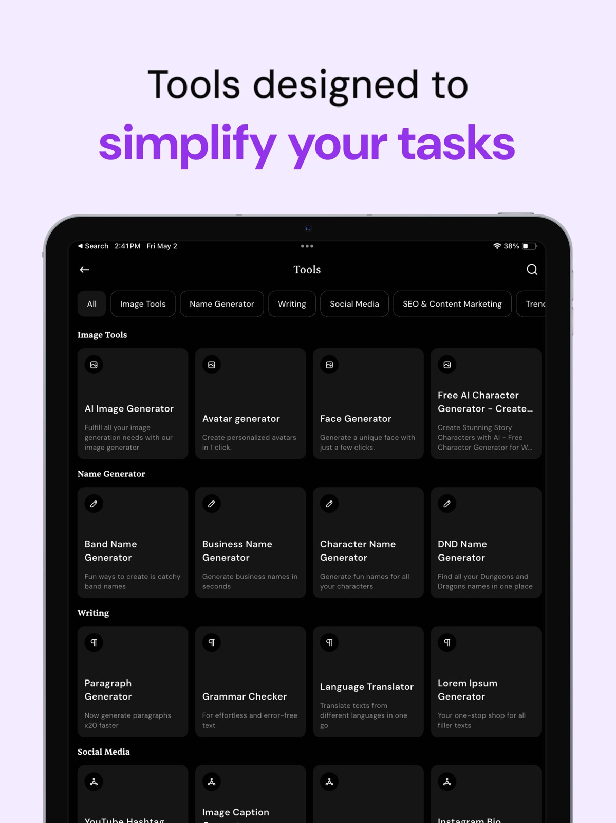Merlin AI: AI Chat Assistant ipad screenshot 4