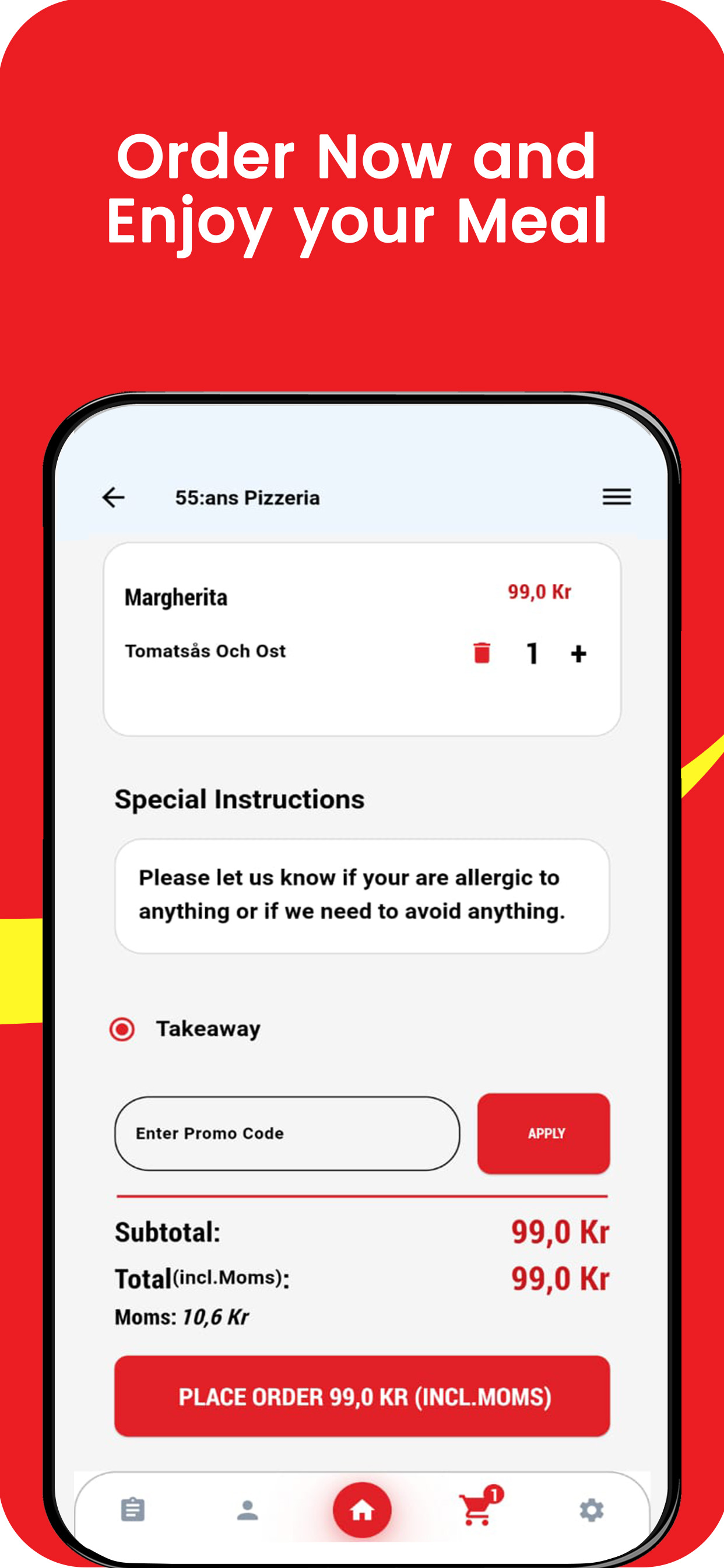55:ans Pizzeria screenshot 4