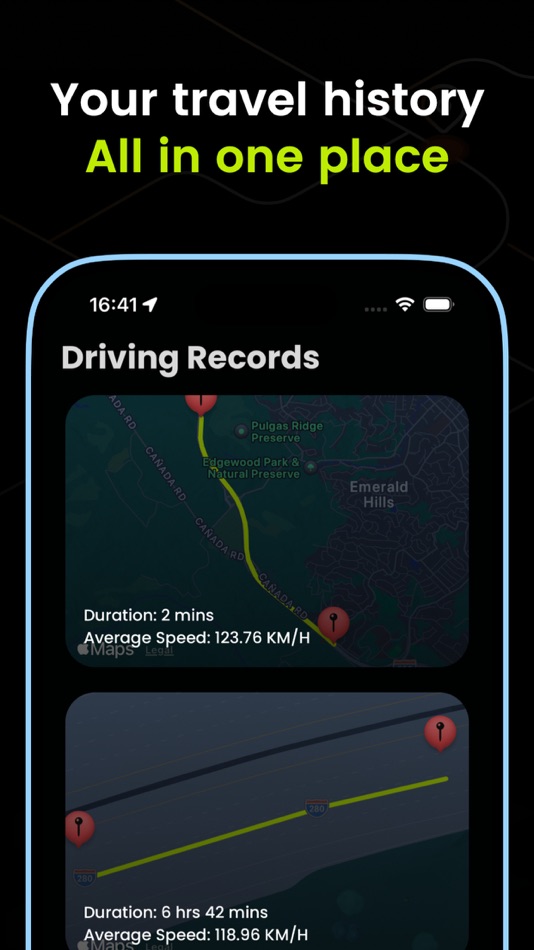 #2. Speedometer App : MPH Tracker (iOS) بواسطة: APPS15 VISIONARY SOFTWARE LLP