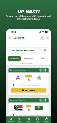 Official Cricket South Africa screenshot