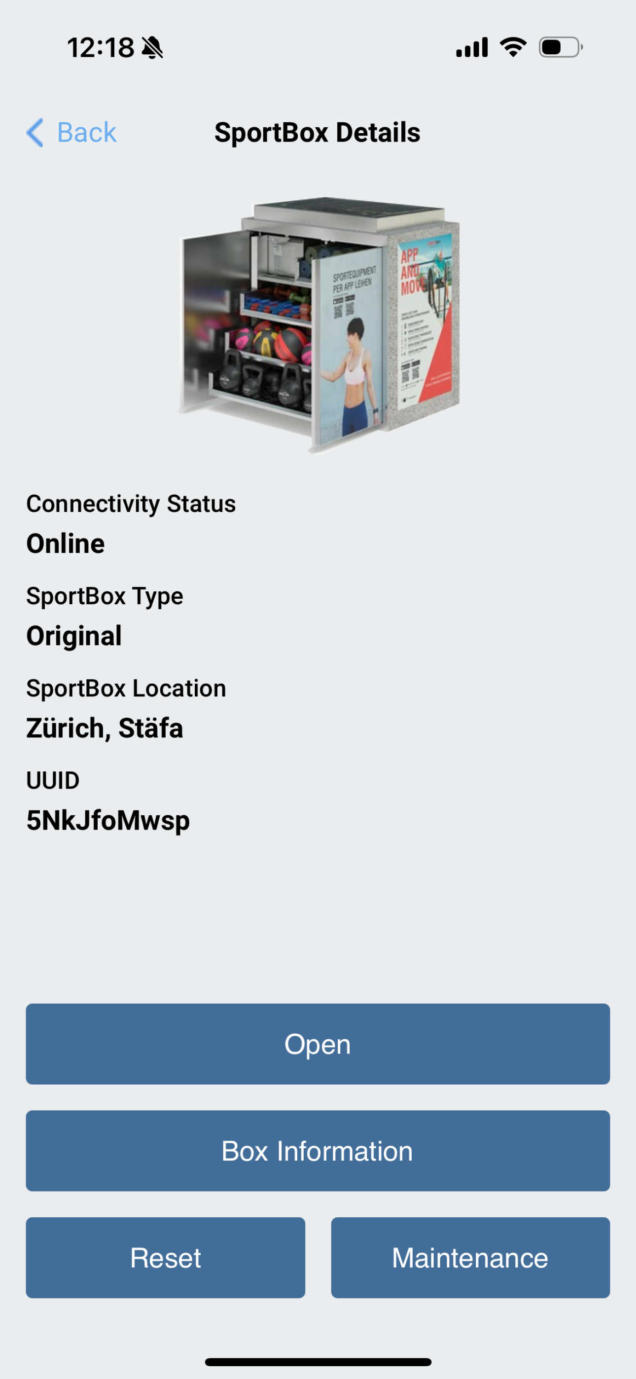 Sportbox Admin App