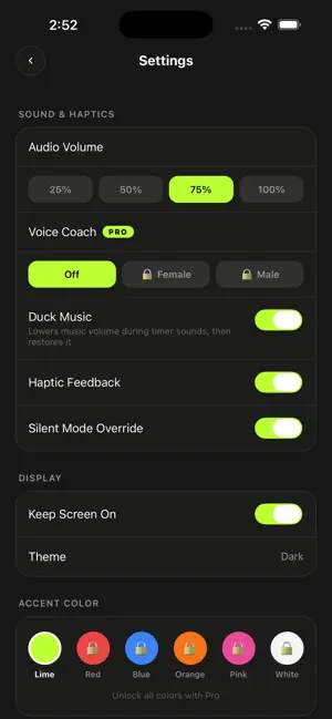 Strike Timer Interval Training screenshot 3