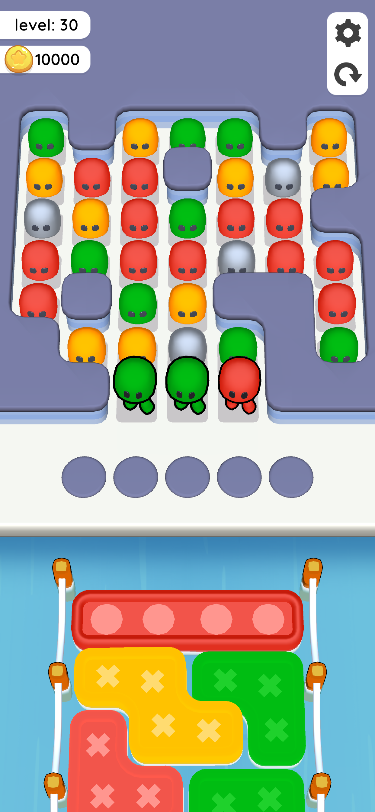Block Rush! Rescue Game screenshot 8