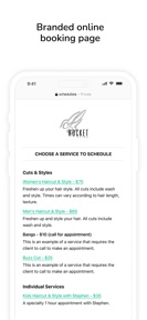 Schedulista: Online Scheduling screenshot