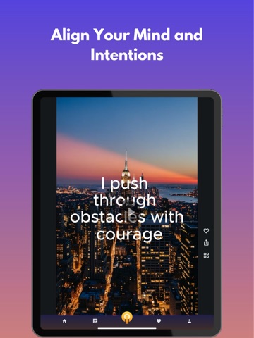 Rise & Affirm: Daily Calm iPad screenshot