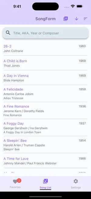 Alto Song Form screenshot 1