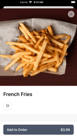 App screenshot