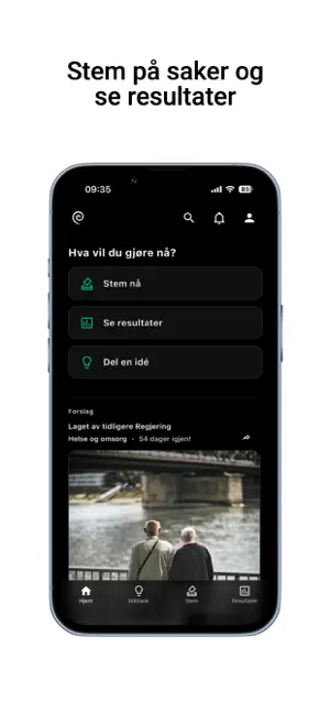 Demokratiappen screenshot 1