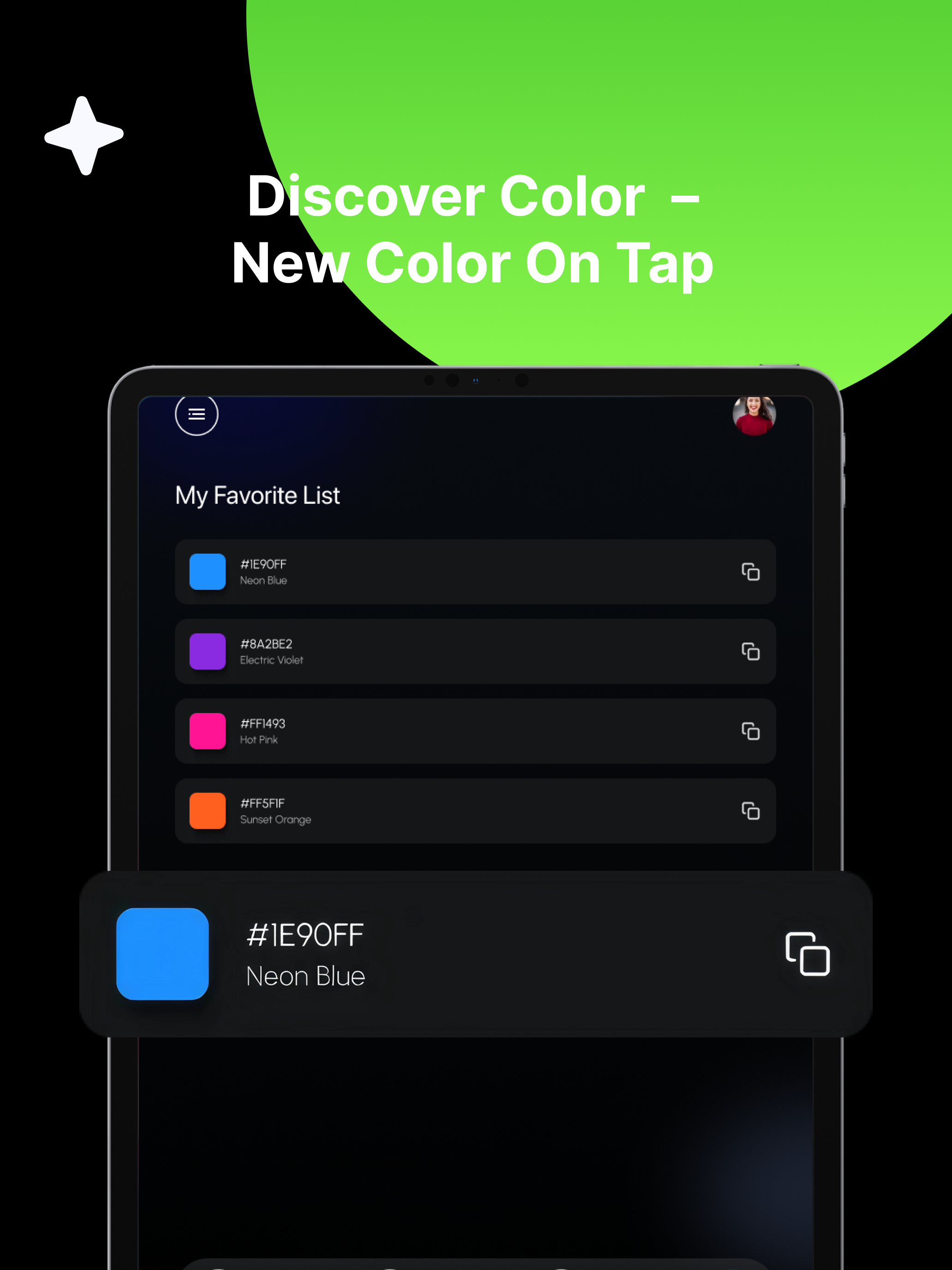 Color picker : identify Colors