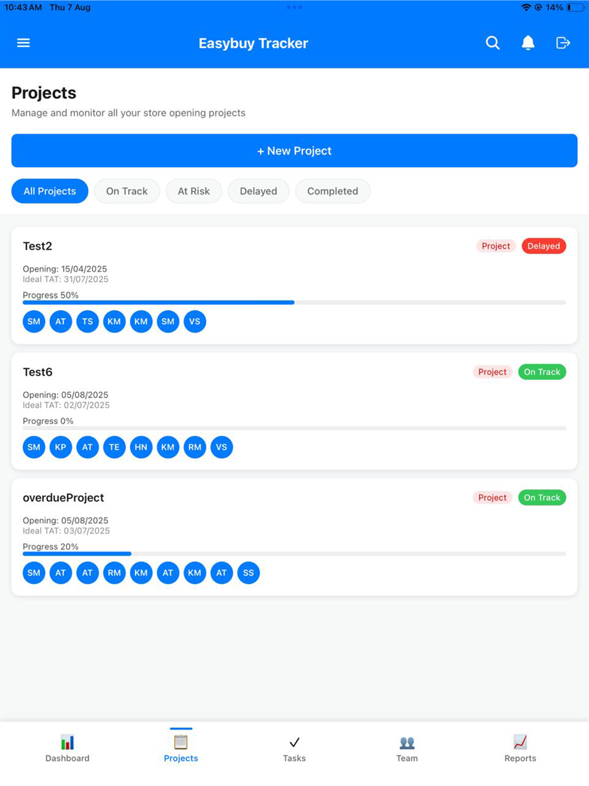 EasybuyTracker