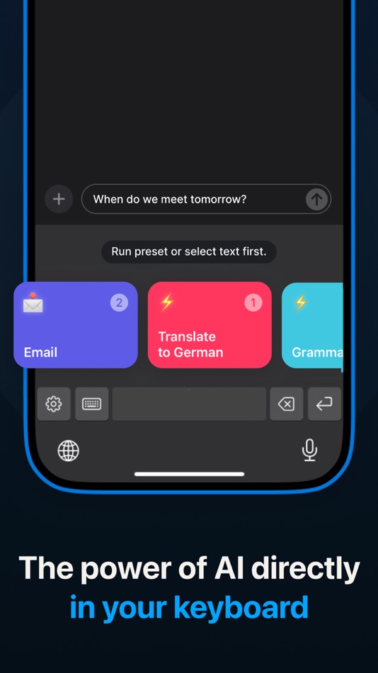 #2. AI Keyboard Assistant - Keybot (iOS) Bởi: Calm Sea Enterprise, S.L.