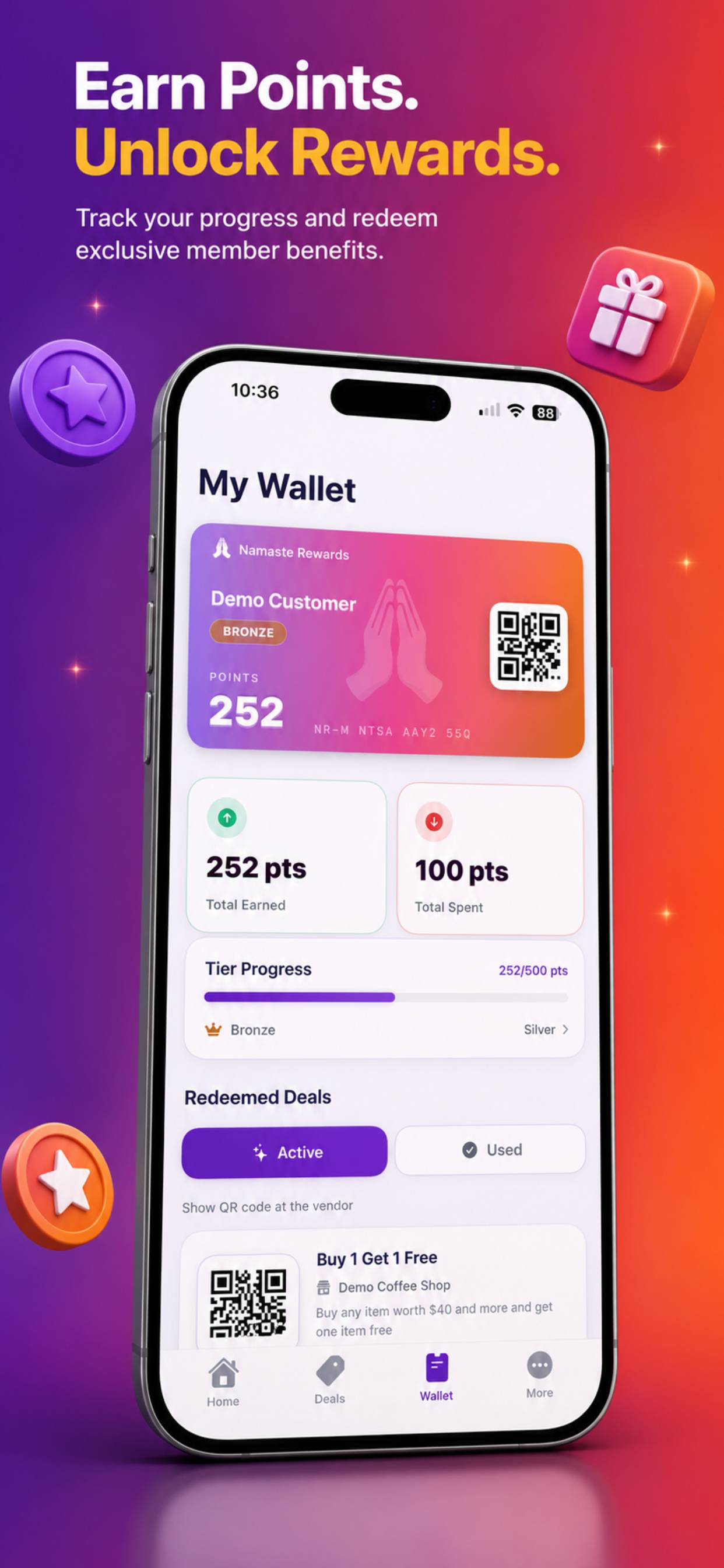 Namaste Rewards screenshot 3