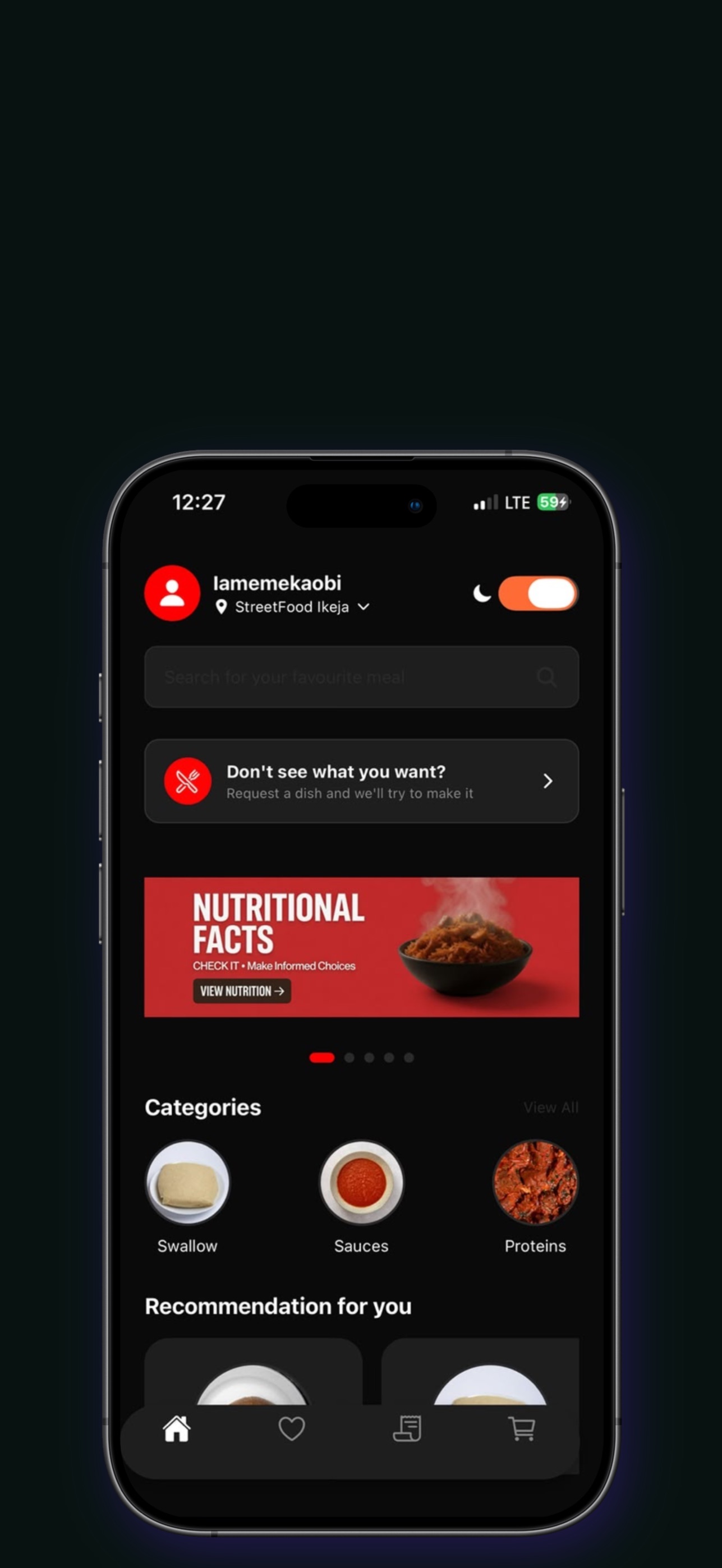 Screenshot 4 of StreetFood: Authentic Meals