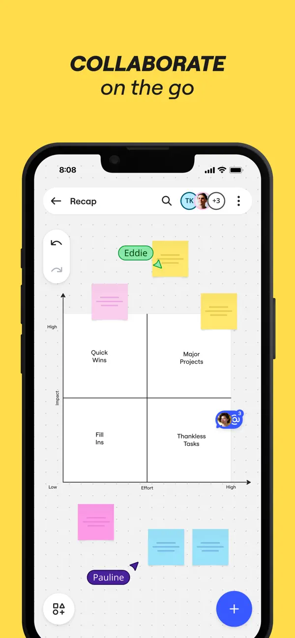 #2. Miro: your visual workspace (iOS) Por: RealtimeBoard Inc.