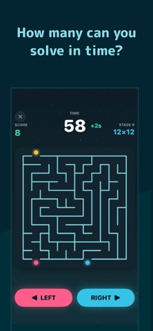 Which Way? Simple Maze Puzzle iPhone screenshot