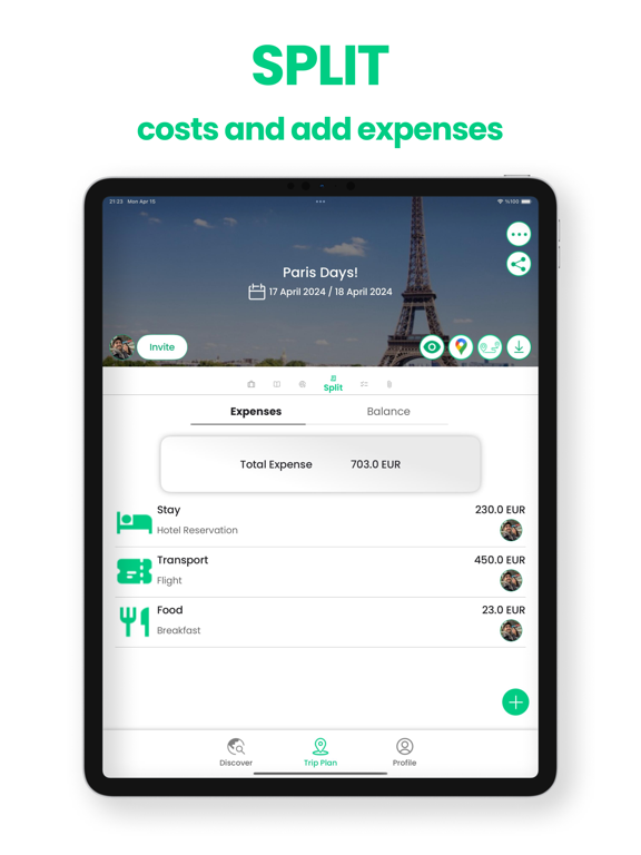 Tourist - Travel Planner iPad screenshot 8 - Travel app