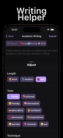 Chatbot AI Assistant Advanced iPhone screenshot
