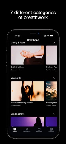 Breathpod: Breathwork & Music screenshot