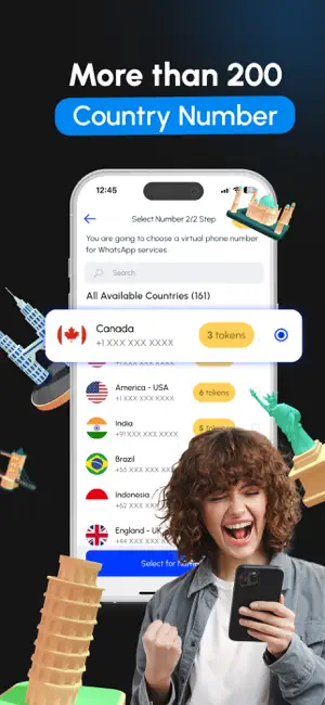 Virtual Number & SMS: GetCode iPhone screenshot 5