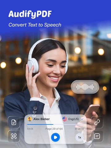 Document Voice Reader iPad screenshot