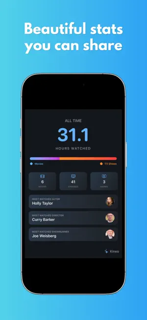 Kineo: Movie & TV Tracker screenshot 3