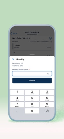 Unanet AIM iPhone screenshot