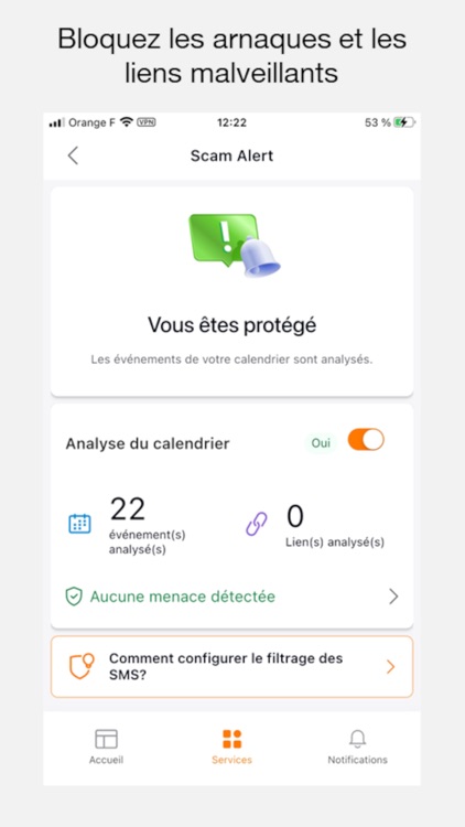 Suite de Sécurité Orange