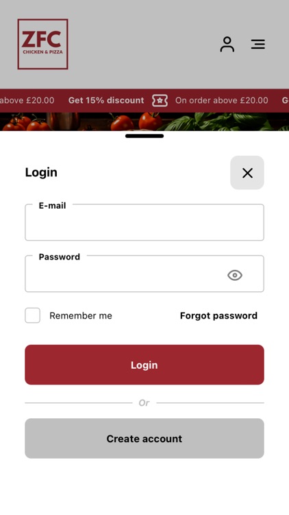 Zfc Chicken Pizza and Kebab