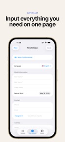 Fast Release - Model Releases screenshot