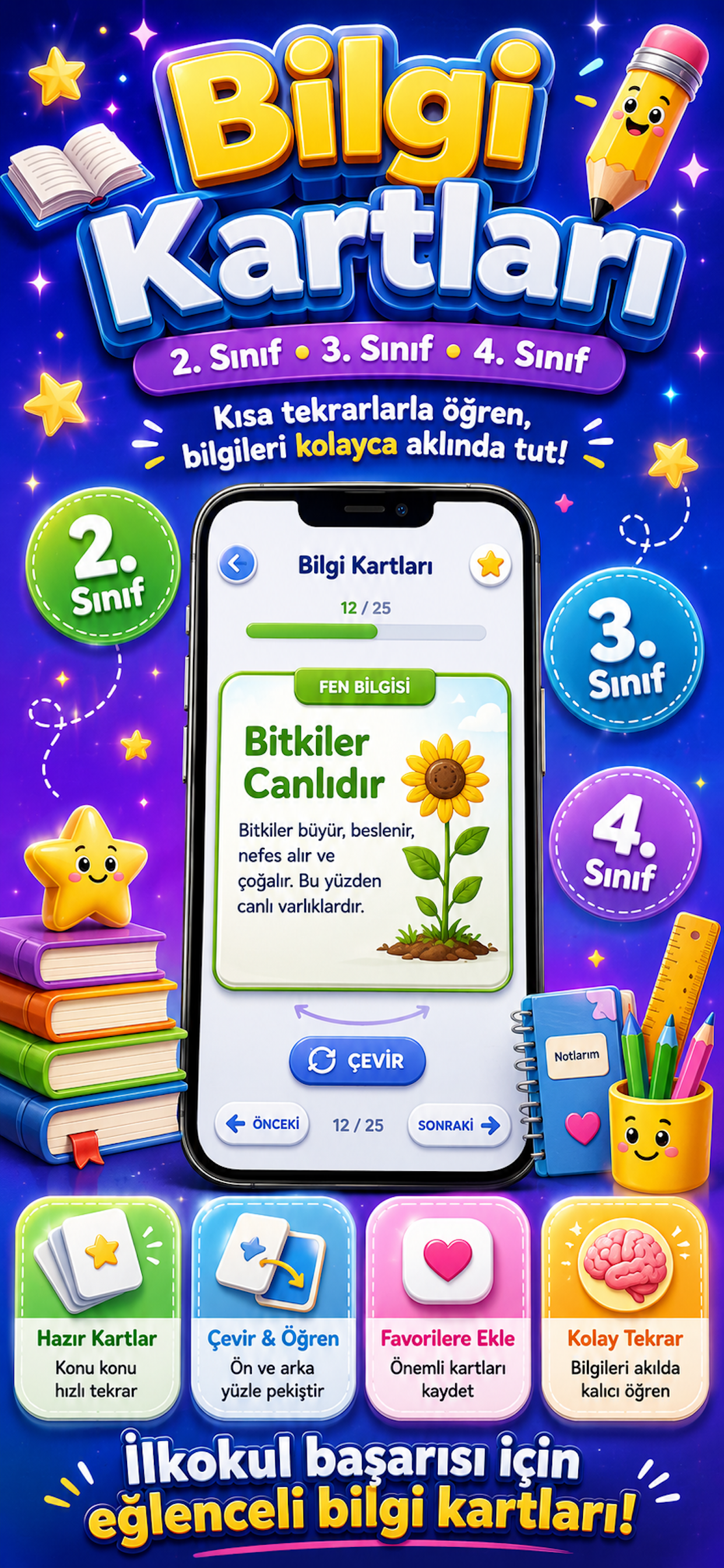 2. 3. 4. Sınıf Test Çöz screenshot 3