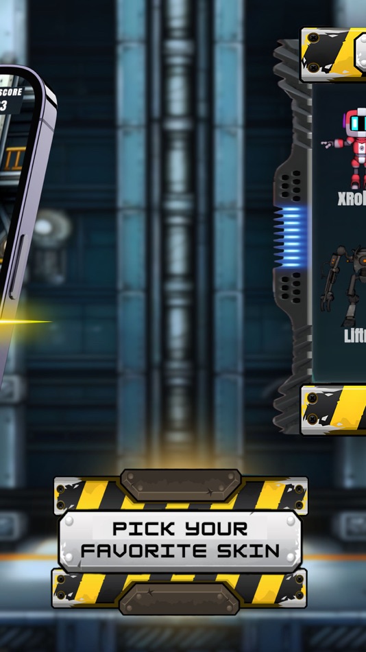 #5. Robot Jump: Arcade Platformer (iOS) 게시자: X Dolla Games