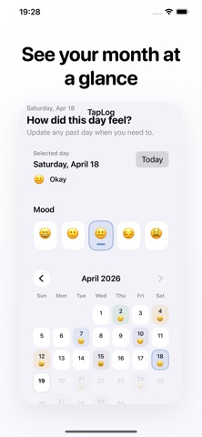 TapLog - Mood Tracker screenshot