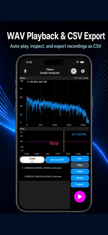 FNam FFT Spectrogram Analyzer screenshot