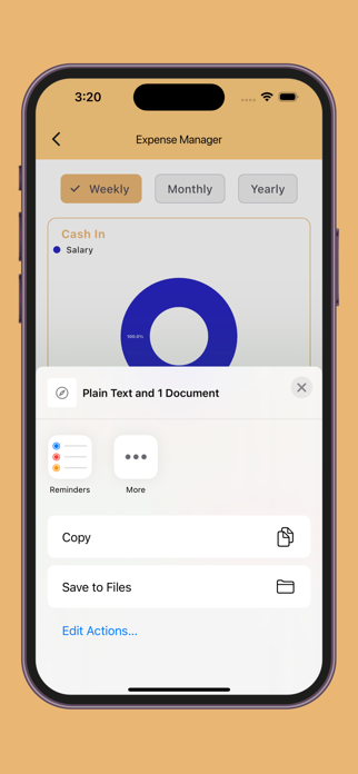 My Expense Manager and Tracker Screenshot 10 of 10
