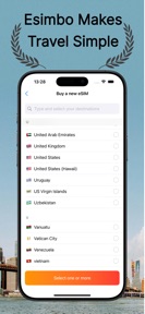 Esimbo: eSIM Travel Data Card screenshot