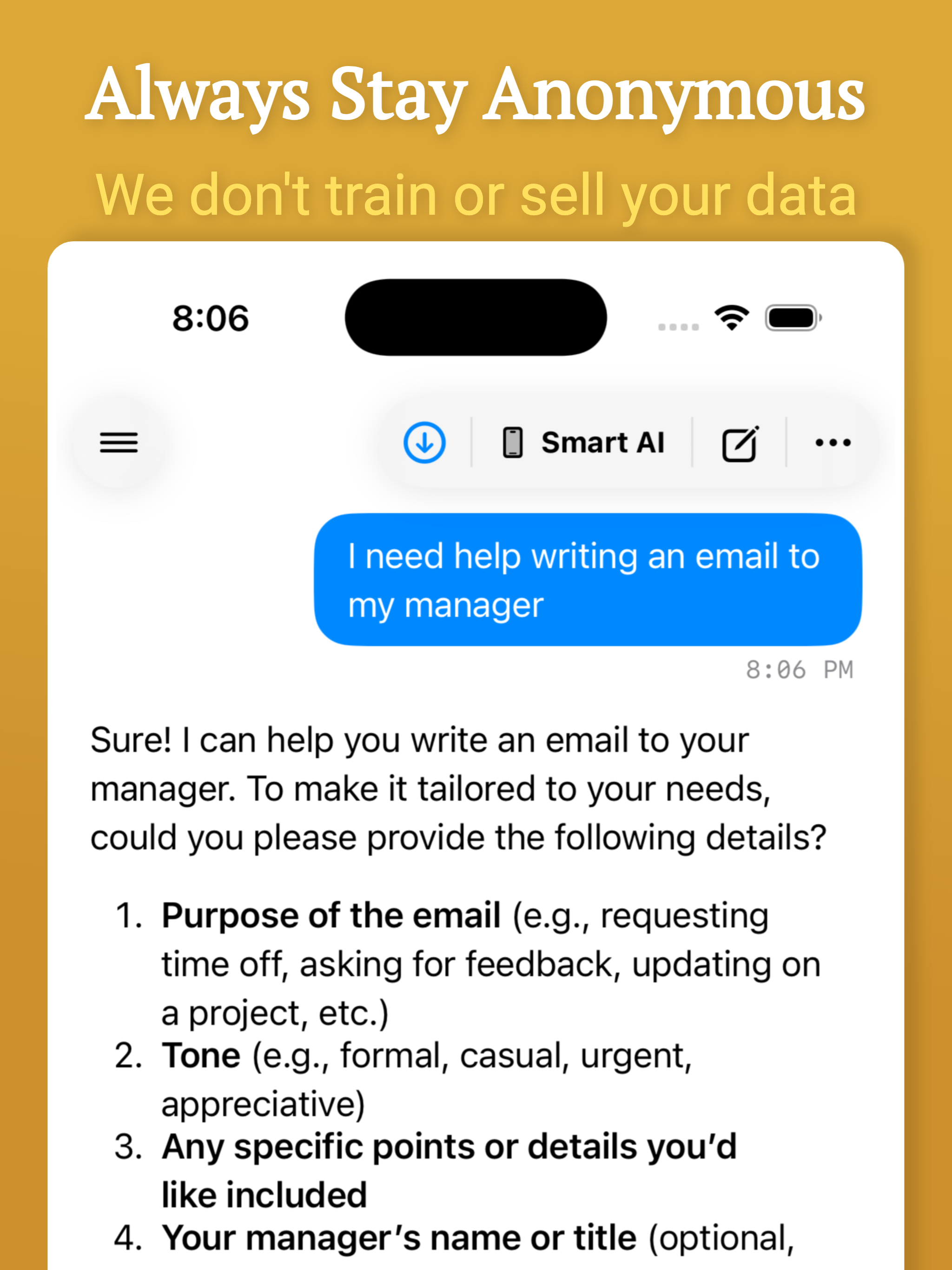 FreeToken: AI Private Chat screenshot 7