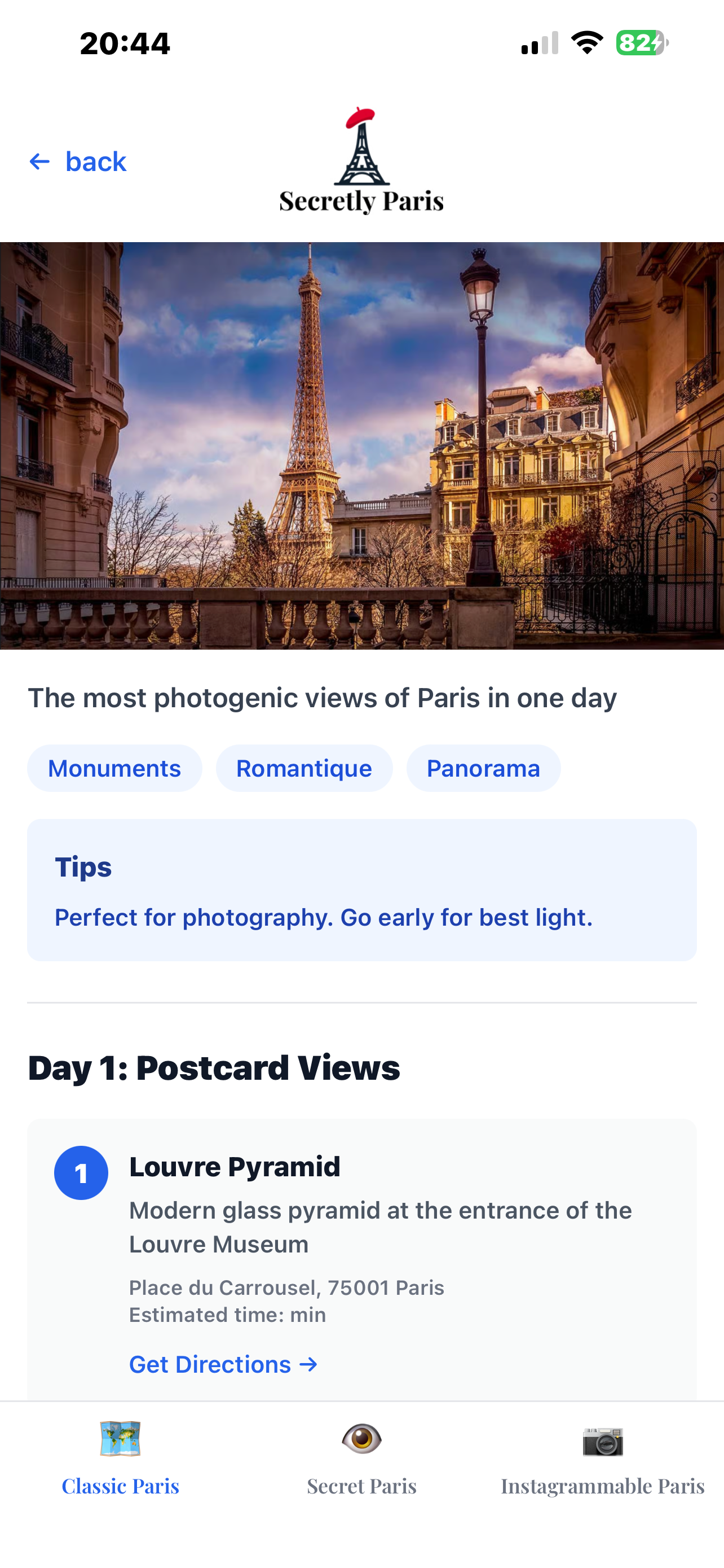 Secretly Paris screenshot 3