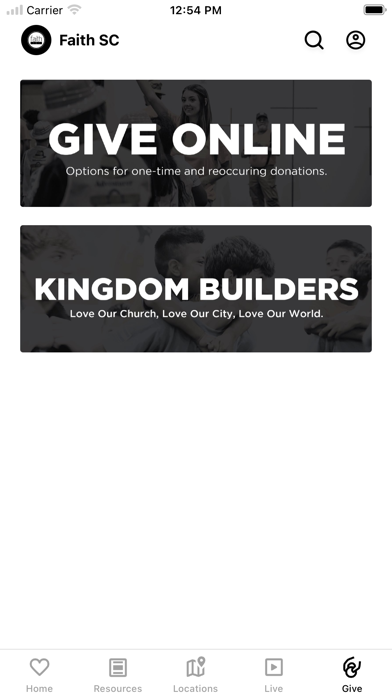 Faith Church SC iPhone screenshot 5 - Education app