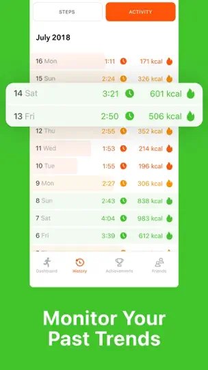 Stepz - Step Counter & Tracker iPhone Screenshot 2