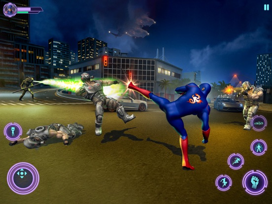 Grand Superhero Justice Sim iPad screenshot 9 - Games app