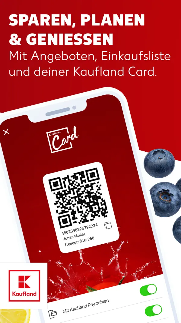 Kaufland: deine XTRA Vorteile iPhone App Screenshot 1 – Shopping