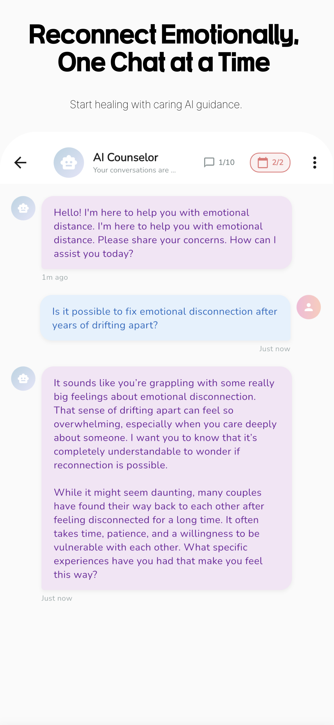 Better - AI Counselor screenshot 3