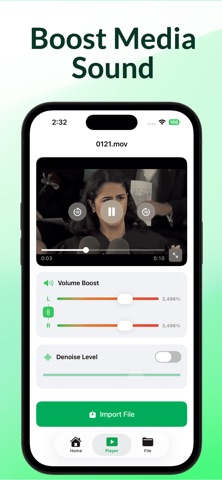 Hearing Aid Sound Amplifier iPhone screenshot