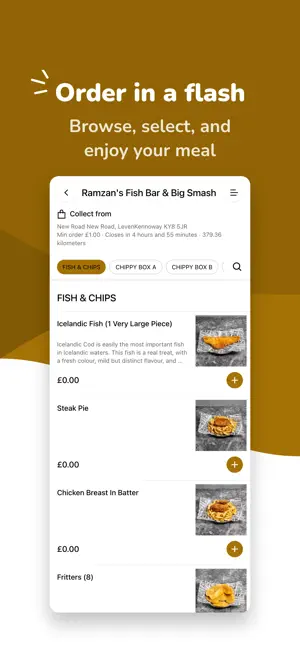 Ramzan's Fish Bar & Big Smash screenshot 1
