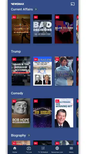 Newsmax screenshot 3