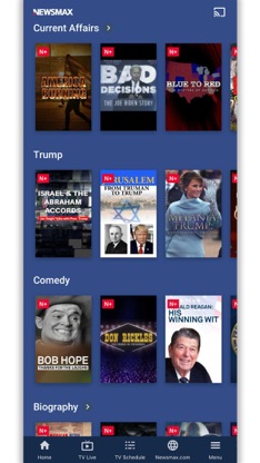 Newsmax screenshot 3