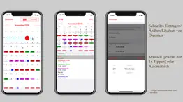 dienstplan-kalender pro iphone bildschirmfoto 1