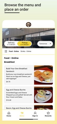 Coffee Milano Cafe iPhone screenshot